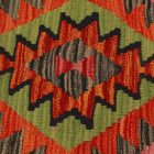Kilim díszpárna 45x45 kézi szövésű Kelim párnahuzat