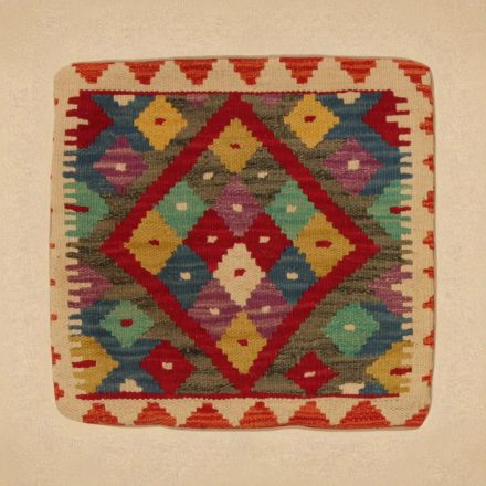 Kilim díszpárna 45x45 kézi szövésű Kelim párnahuzat