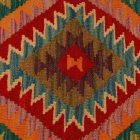 Kilim díszpárna 45x45 kézi szövésű párnahuzat