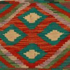 Kilim díszpárna 45x45 kézi szövésű párnahuzat