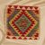 Kilim párna 45x45 kézi készítésű párnahuzat