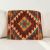 Afgán Kilim párnahuzat 40x50 kézi készítésű párna