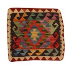 Afgán Kilim párnahuzat 40x40 kézi készítésű párna