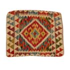Afgán Kilim párnahuzat 40x45 kézi készítésű párna