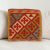 Afgán Kilim párnahuzat 40x40 kézi készítésű párna