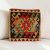 Afgán Kilim párnahuzat 40x40 kézi szövésű párna