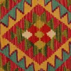 Afgán Kilim párnahuzat 40x40 kézi készítésű párna