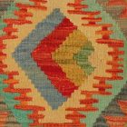 Keleti párna 40x40 kézi készítésű Kilim párnahuzat