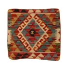 Keleti párna 40x40 kézi készítésű Kilim párnahuzat