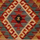 Keleti párna 40x40 kézi készítésű Kilim párnahuzat