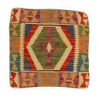 Keleti párna 40x40 kézi készítésű Kilim párnahuzat