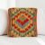 Keleti párna 40x40 kézi készítésű Kilim párnahuzat