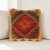 Keleti párna 40x40 kézi készítésű Kilim párnahuzat