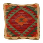 Keleti párna 40x40 kézi készítésű Kilim párnahuzat
