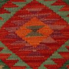 Keleti párna 40x40 kézi készítésű Kilim párnahuzat