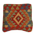 Keleti párna 40x40 kézi készítésű Kilim párnahuzat