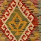 Keleti párna 40x40 kézi készítésű Kilim párnahuzat
