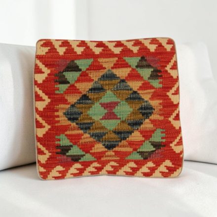 Kézi szövésű díszpárna 40x40 Kilim párnahuzat