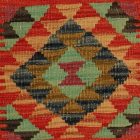 Kézi szövésű díszpárna 40x40 Kilim párnahuzat