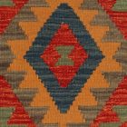 Kézi szövésű díszpárna 40x40 Kilim párnahuzat