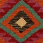 Kézi készítésű Kilim párnahuzat 40x40 afgán párna