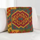 Kézi készítésű Kilim párnahuzat 40x40 afgán párna