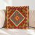 Kézi készítésű Kilim párnahuzat 40x40 afgán párna