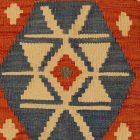 Kézi készítésű Kilim párnahuzat 40x40 afgán párna
