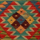 Kézi készítésű Kilim párnahuzat 40x40 afgán párna