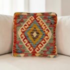 Kézi készítésű Kilim párnahuzat 40x40 afgán párna