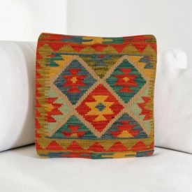 Kézi szövésű párna 45x45 Kilim párnahuzat