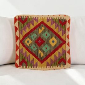 Kézi szövésű párna 45x45 Kilim párnahuzat