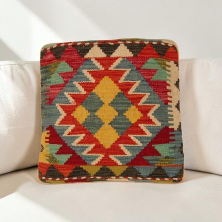 Kézi készítésű párna 45x45 Kilim párnahuzat