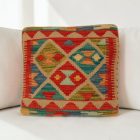 Kézi szövésű párna 40x40 Kilim párnahuzat