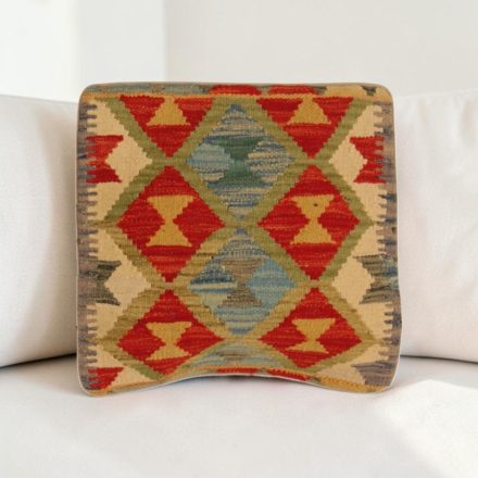 Kézi készítésű párnahuzat 40x40 Kilim párna