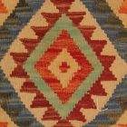 Kézi készítésű párnahuzat 40x40 Kilim párna