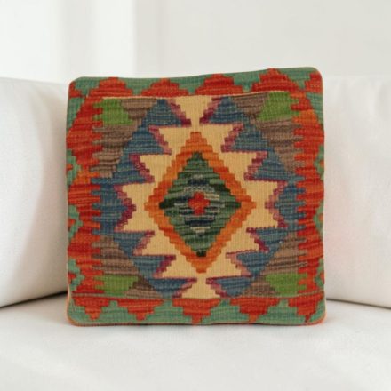 Kézi készítésű párnahuzat 40x40 Kilim párna