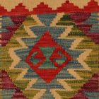 Kézi készítésű párnahuzat 40x40 Kilim párna