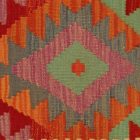 Kézi készítésű párnahuzat 40x40 Kilim párna