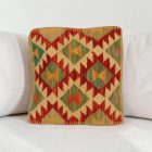 Kézi készítésű párnahuzat 40x40 Kilim párna
