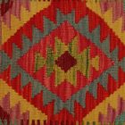 Kézi készítésű párnahuzat 40x40 Kilim párna