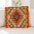 Kézi készítésű párnahuzat 40x40 Kilim párna