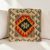 Kilim párnahuzat 40x40 kézi készítésű etnikai párna
