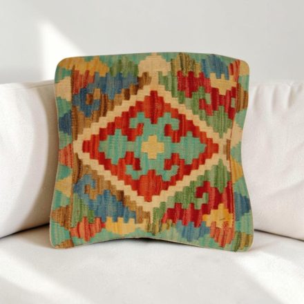 Kilim díszpárna 40x40 kézi szövésű Kelim párnahuzat