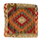 Kilim párnahuzat 40x40 kézi készítésű etnikai párna
