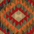 Kilim párnahuzat 40x40 kézi készítésű etnikai párna