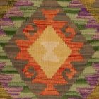 Kilim párnahuzat 40x40 kézi készítésű etnikai párna