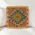 Kilim párnahuzat 40x40 kézi készítésű etnikai párna