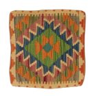 Kilim párnahuzat 40x40 kézi készítésű etnikai párna