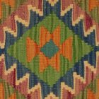 Kilim párnahuzat 40x40 kézi készítésű etnikai párna